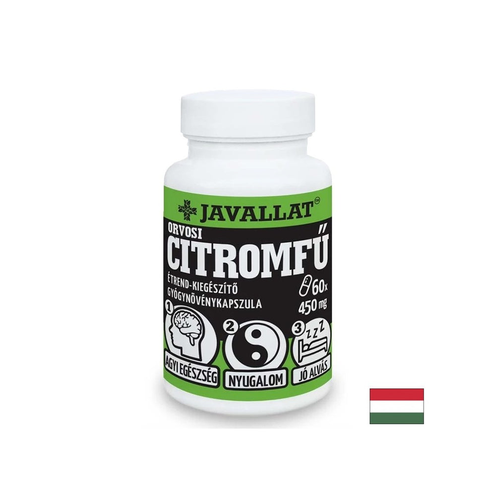 Za stres in nespečnost - limonin balzam (list), 450 mg x 60 kapsul