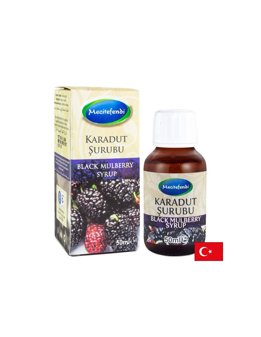 Črni murvijski sirup - imunostimulant in antioksidanti, 50 ml