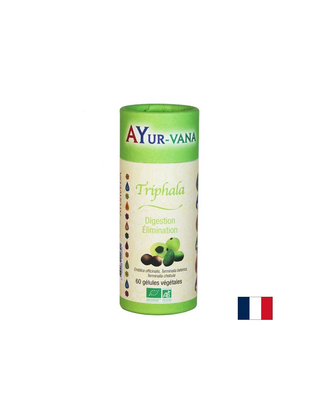 Za visok holesterol, debelost in hemoroide - triphala, 60 kapsul