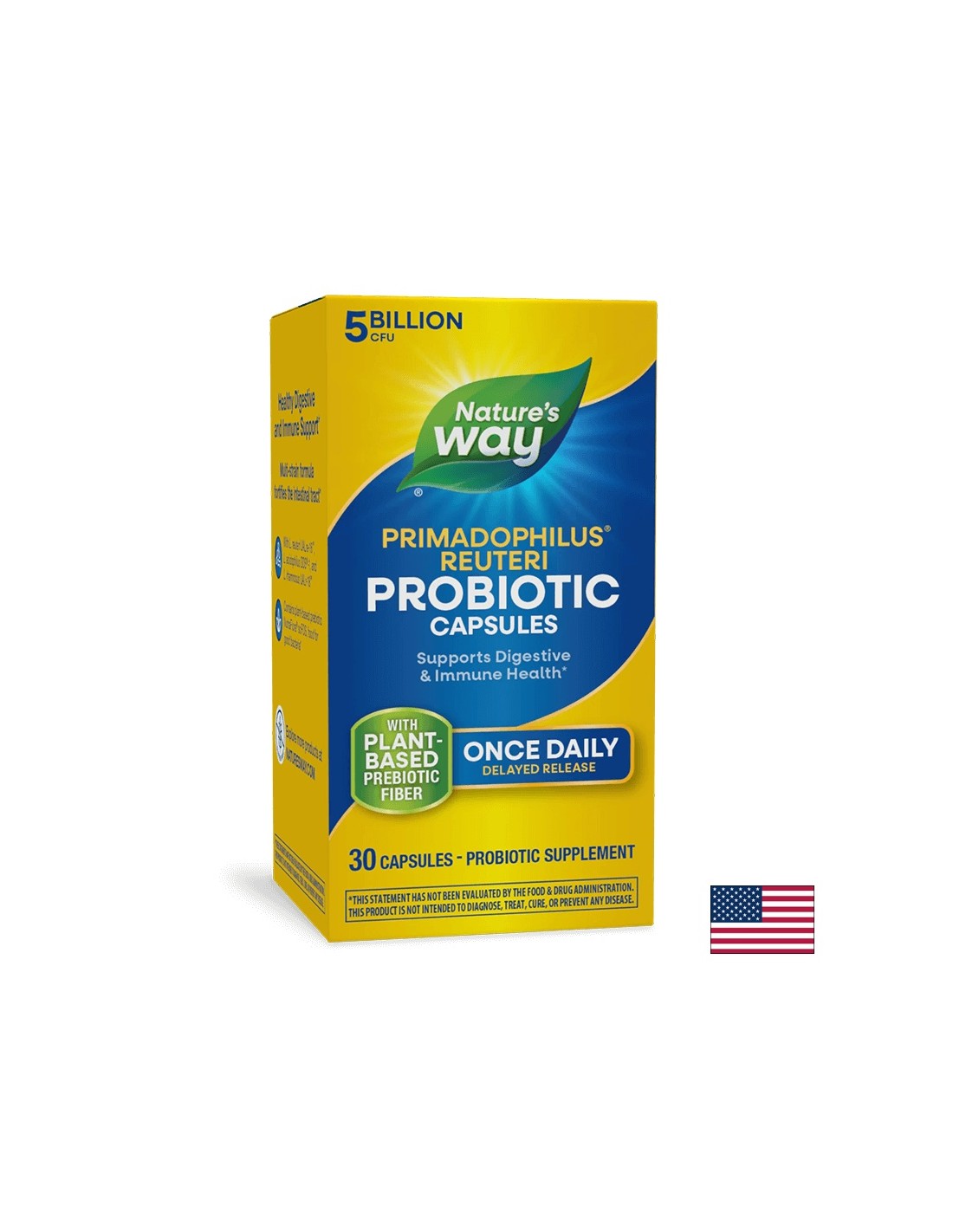 Primadophilus reuteri - Primadophilus reuteri, 5 milijard aktivnih probiotikov, 30 kapsul narave