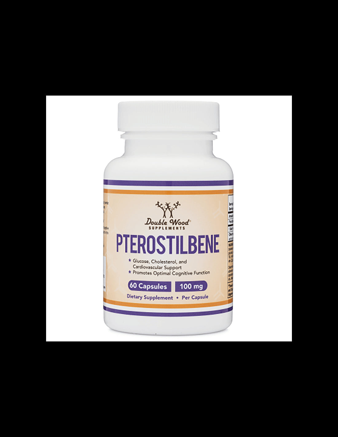 Pterostilbene/ Pterostilbene, 100 mg, 60 capsules Double Wood - Nutra Best Europe