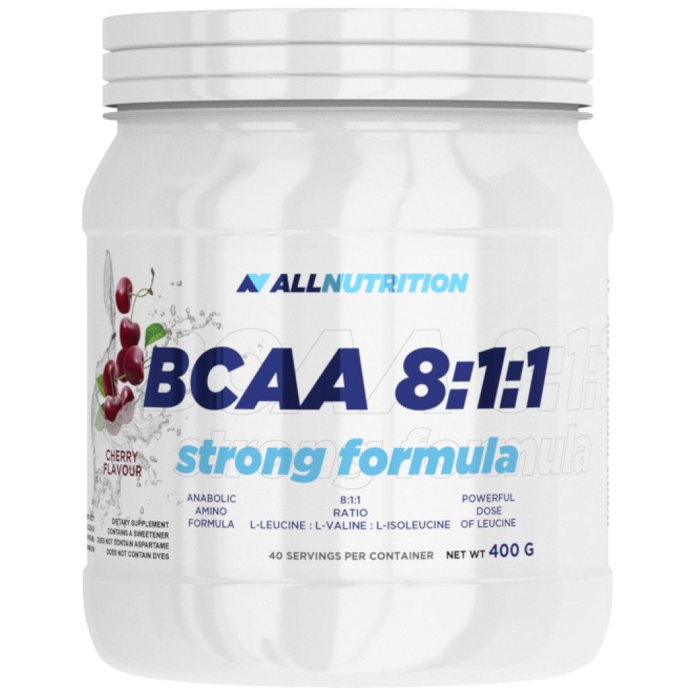 BCAA 8: 1: 1 Močna formula - 400 gramov