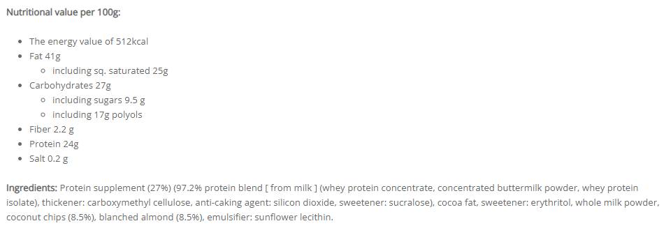 Ljubezen iz čokolade | Coco Crunch - 100 gramov