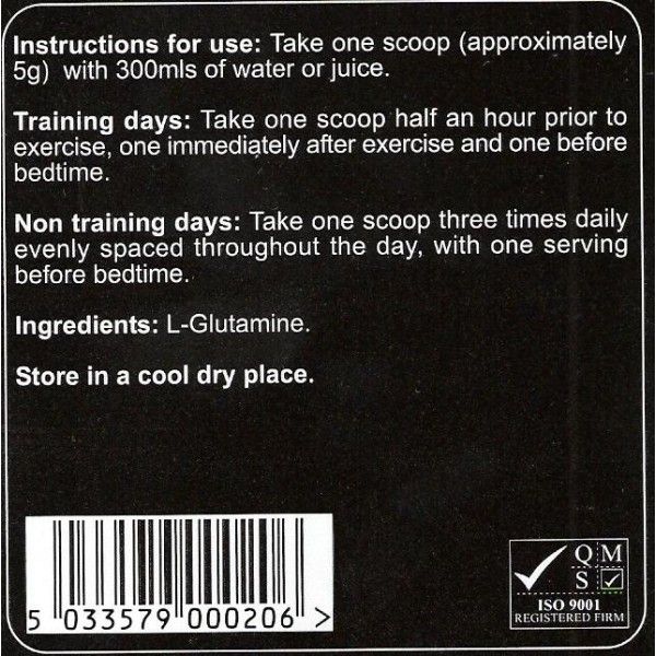 L -glutamin - 500 gramov