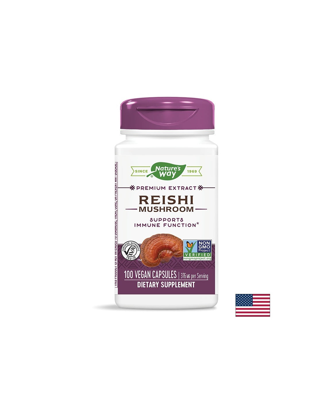 Reishi 190 mg - 100 kapsul