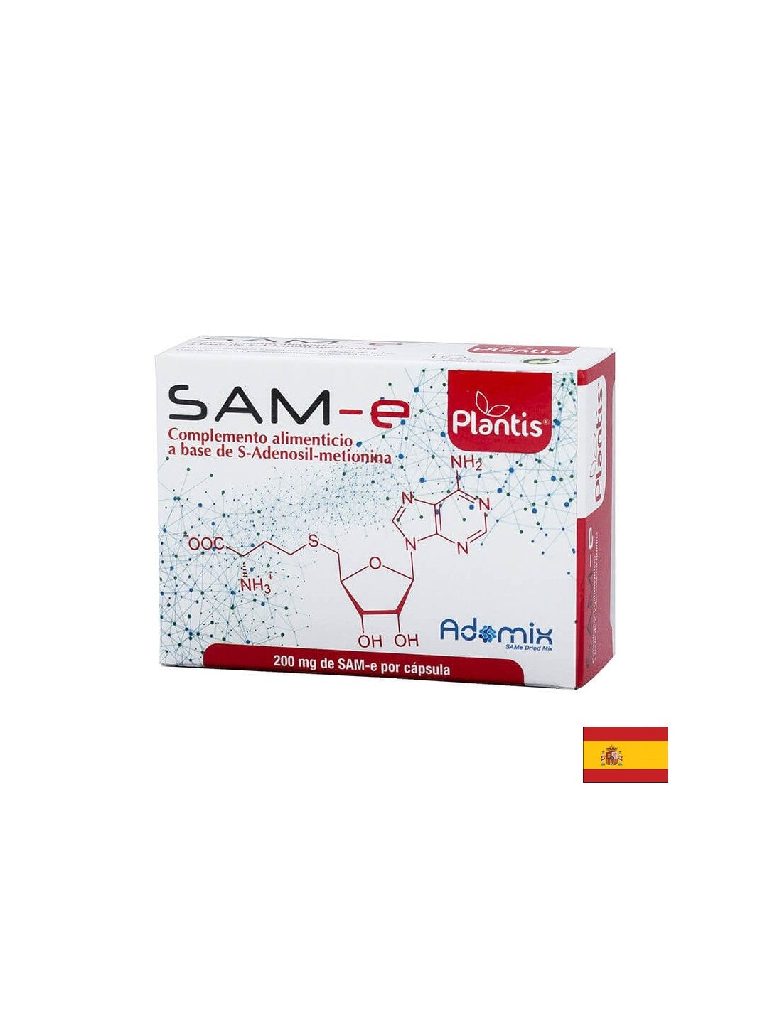 Sprostitev živčnega sistema - SAM -E Plantis, 200 mg x 30 kapsul