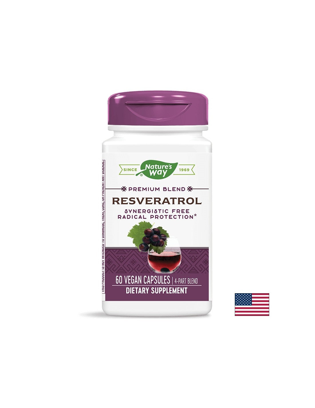 Resveratrol 325 mg - 60 kapsul