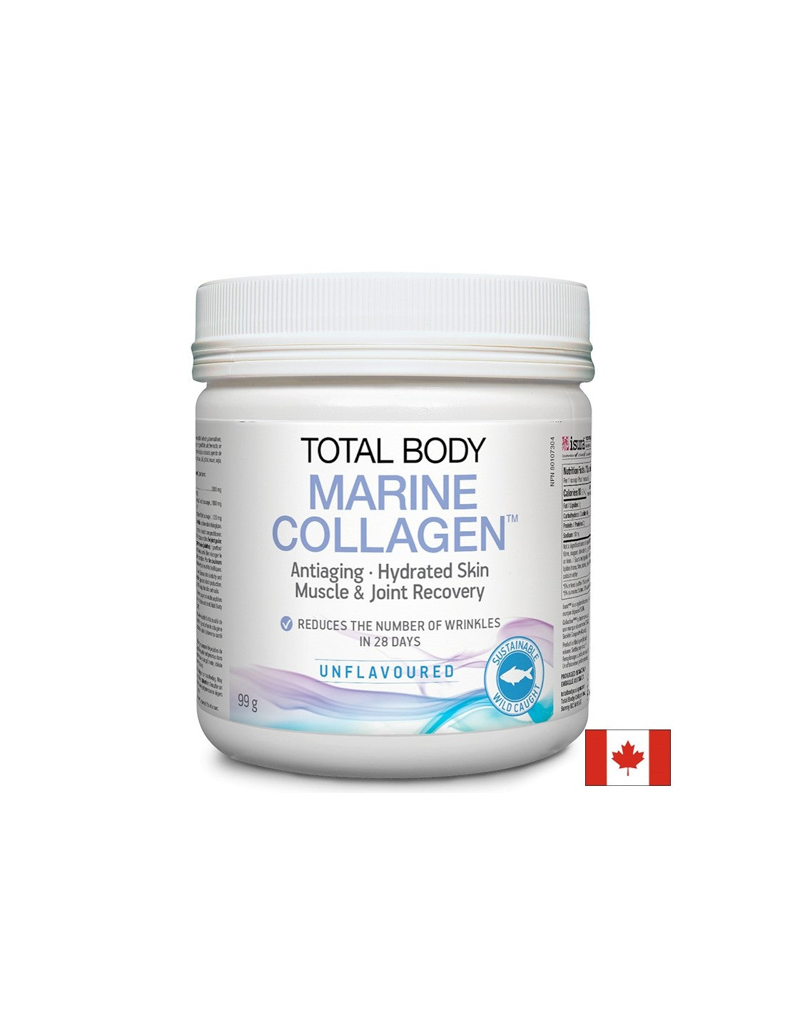 Ribji kolagen v prahu - Total Body Collagen™, 99 g <tc>Natural Factors</tc>