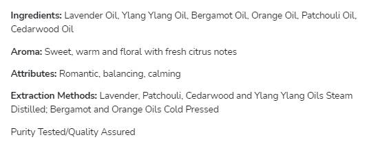 Ustekleničen šopek | Romantična oljna mešanica