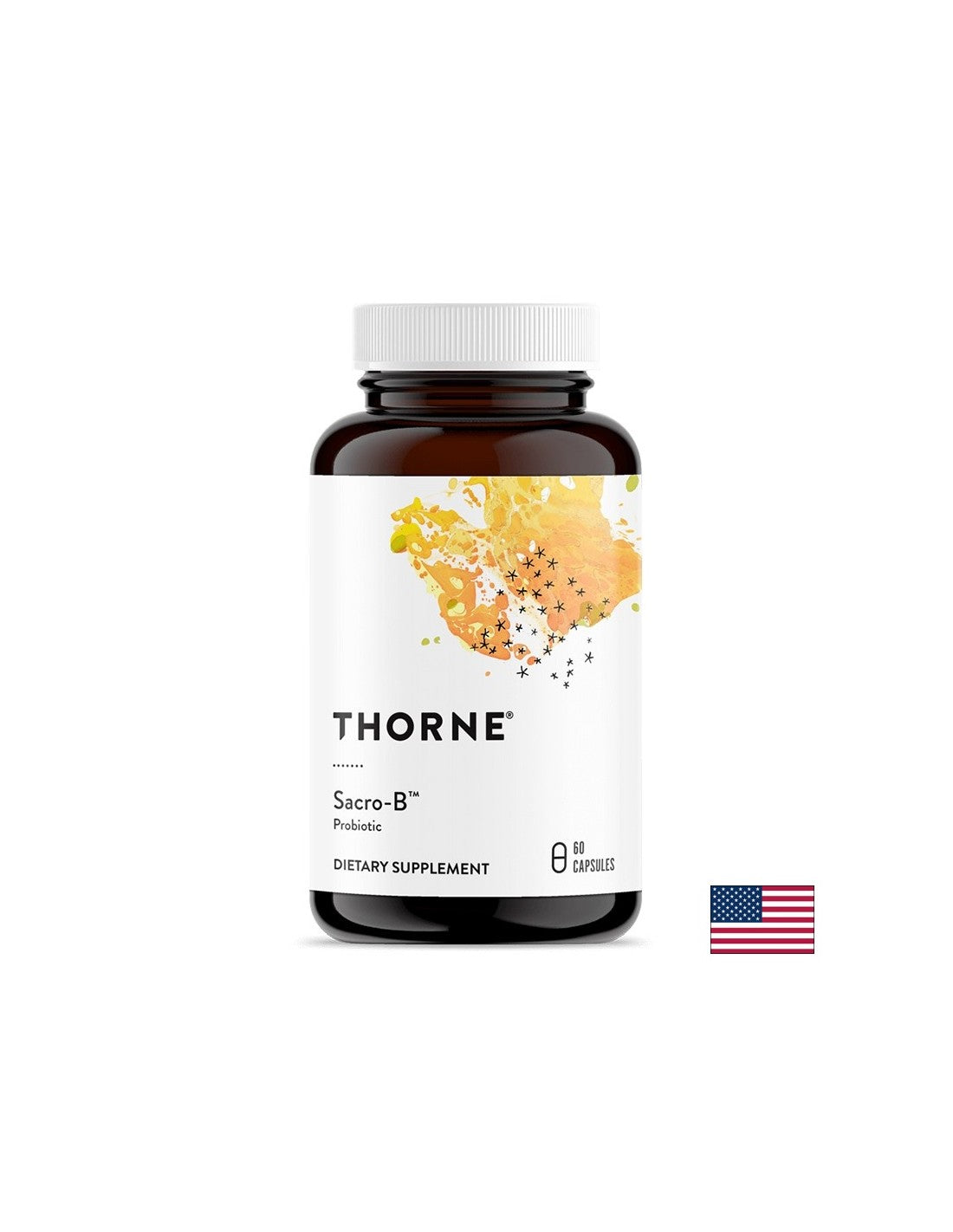 Saccharomyces Bullardi Sacro-B ™ probiotik, 5 milijard aktivnih probiotikov x 60 kapsul