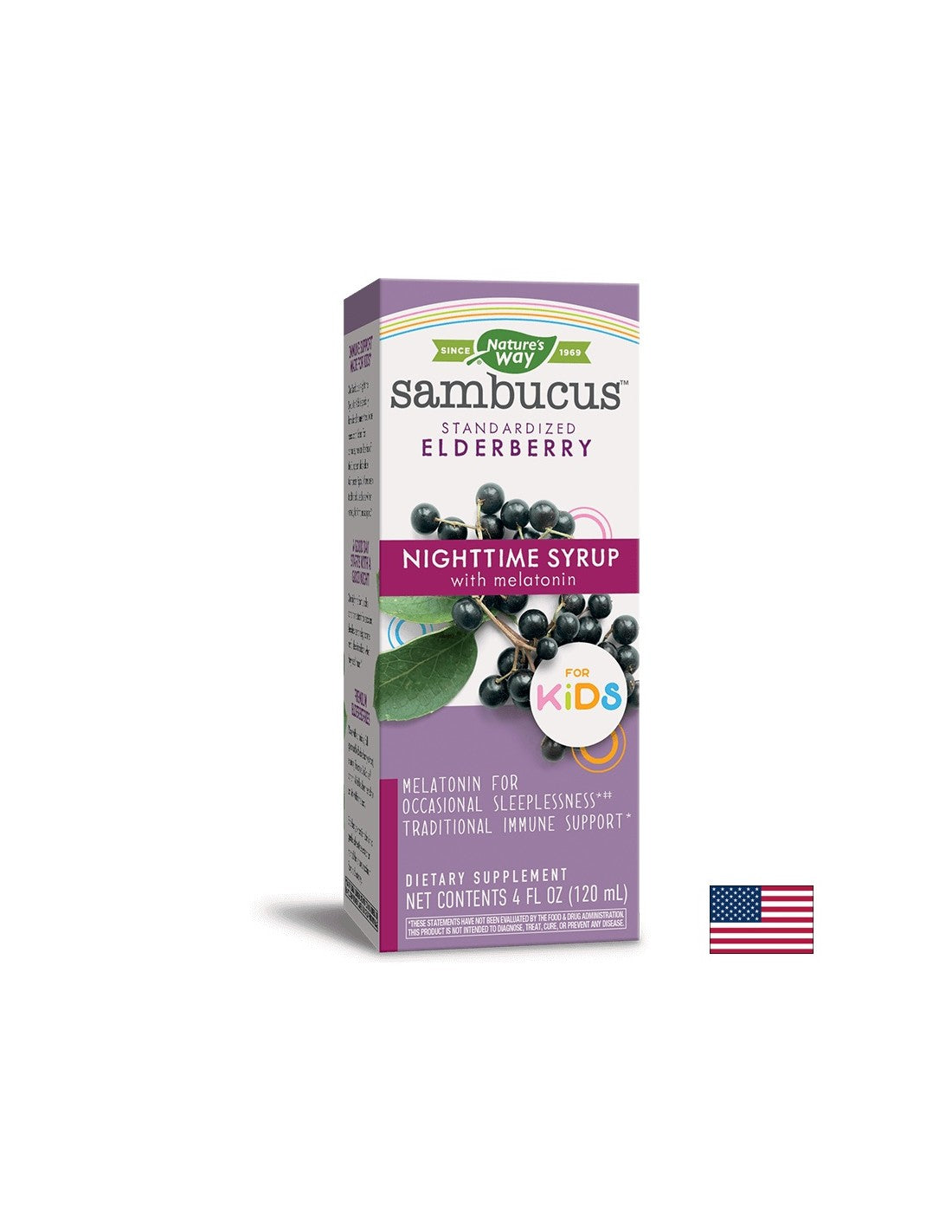 Sambucus za otroške nočne sirup 120 ml - 120 ml