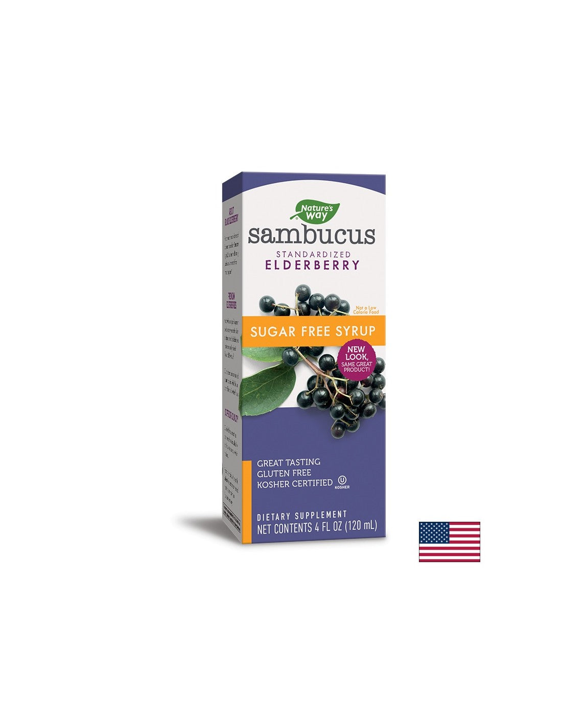 Sambucus brez sladkorja brez sirupa 120 ml - 120 ml