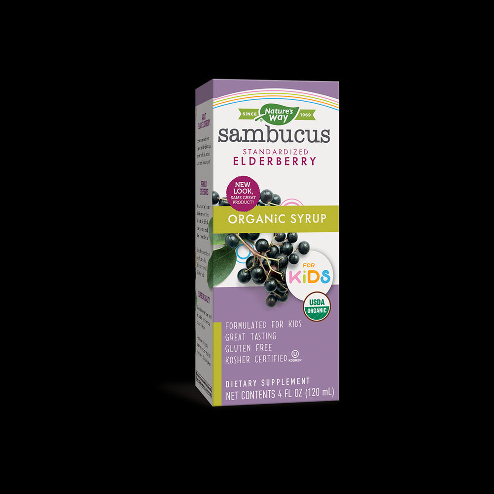 Organski sirup sambucus za otroke x 120 ml Narava pot