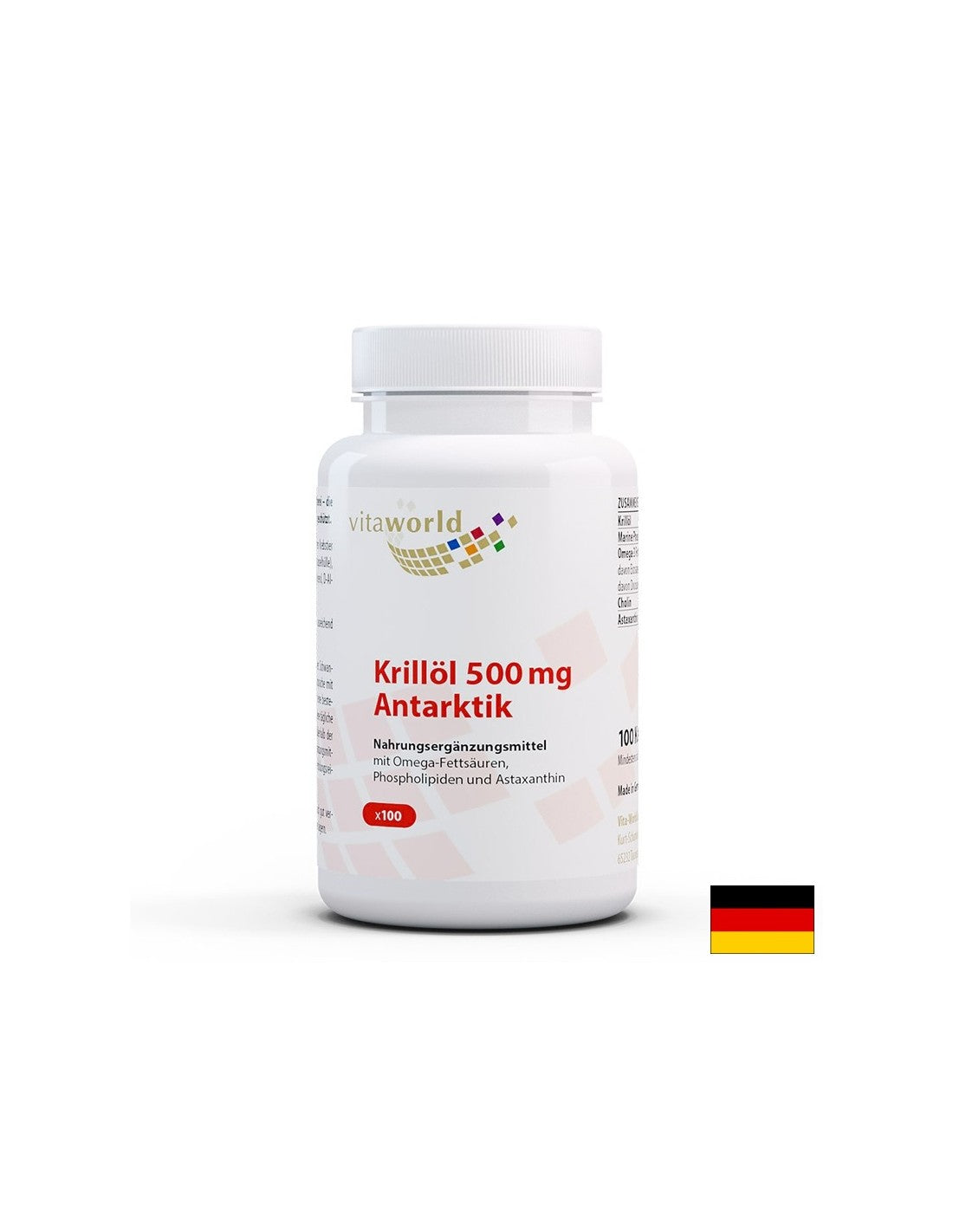 Kardiovaskularni sistem - Antarktični kril, 500 mg x 100 kapsul