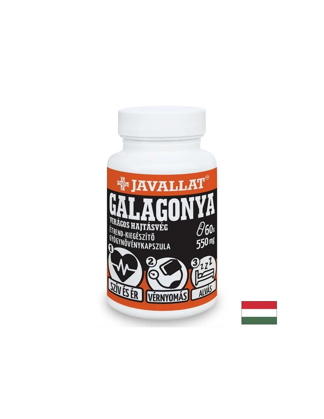 Kardiovaskularni sistem - glog (list in cvet), 550 mg x 60 kapsul