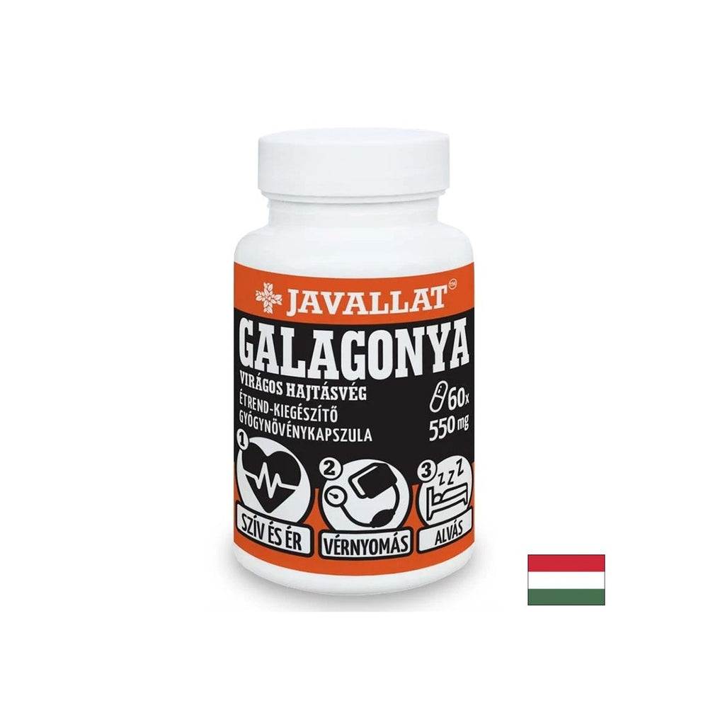 Kardiovaskularni sistem - glog (list in cvet), 550 mg x 60 kapsul