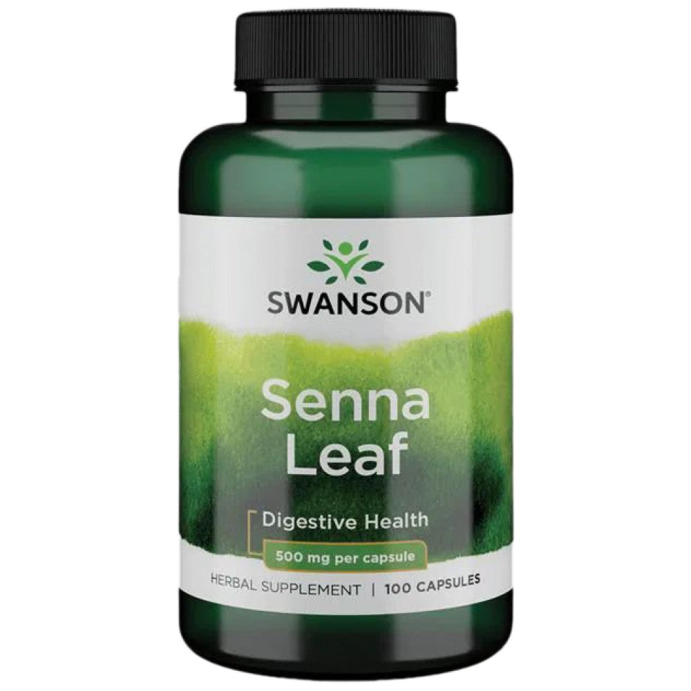 Senna Leaf 500 mg - 100 kapsul