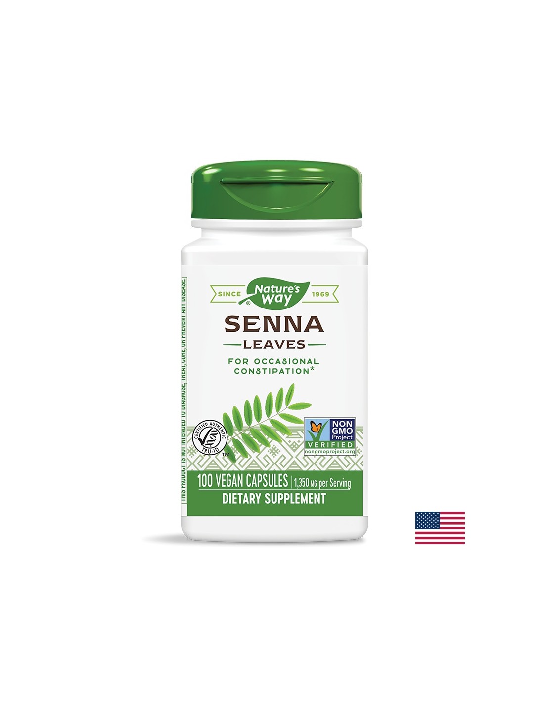 Senna (listi) 450 mg - 100 kapsul