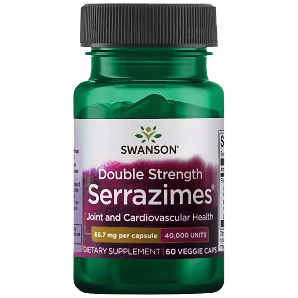 Optimalna potencial Serrazimes 40.000 enot 66,7 mg 60 kapsul