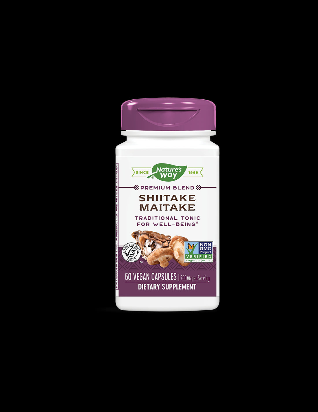 Shiitake & Maitake 250 mg - 60 kapsul