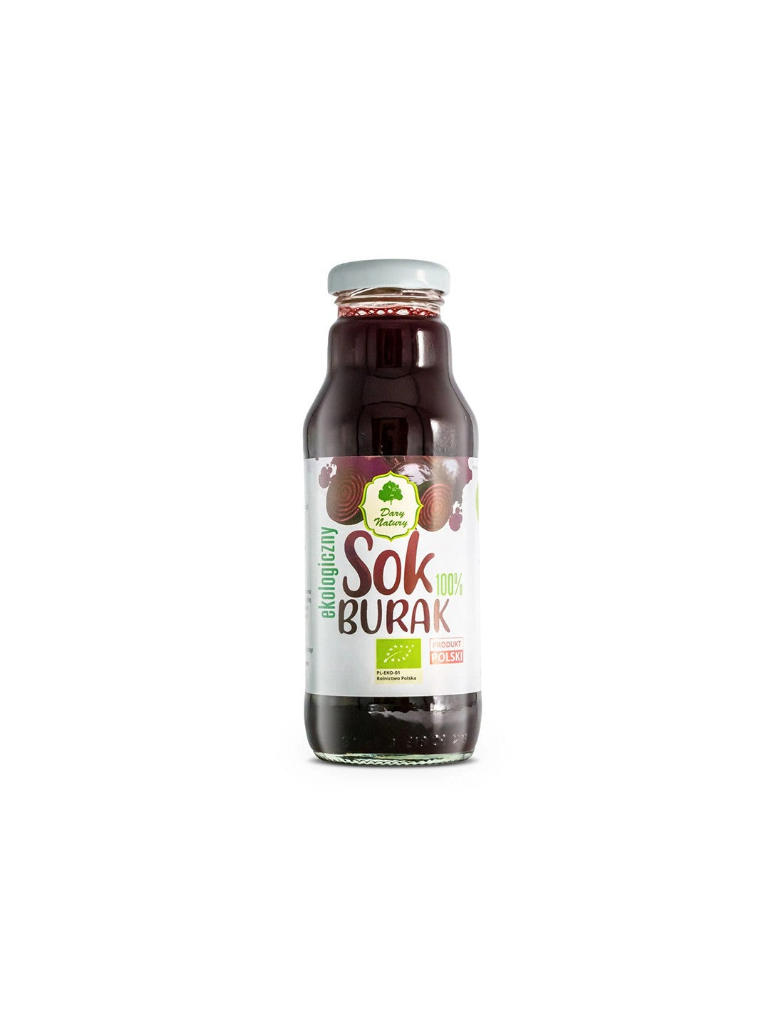 Organic beetroot juice, 270 ml Dary Natury - Nutra Best Europe