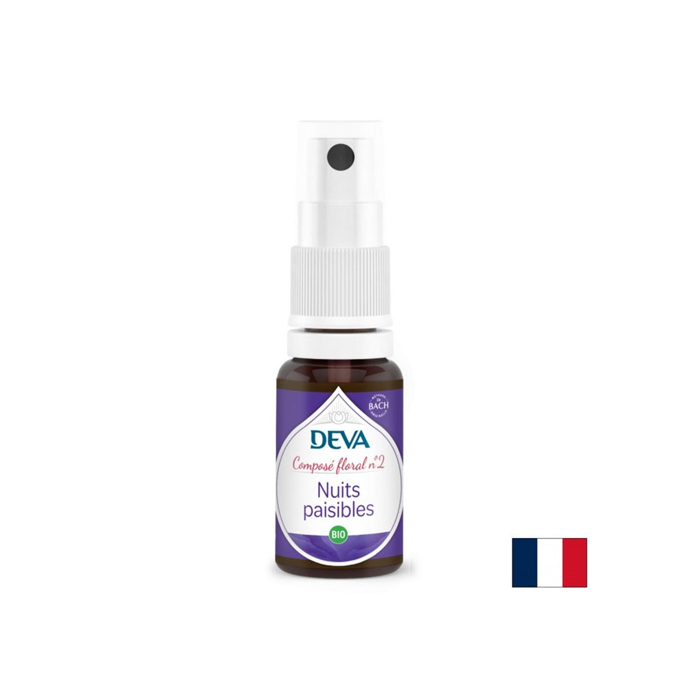 Mirne noči, Bach Flower Essences št. 2, razpršilo 15 ml