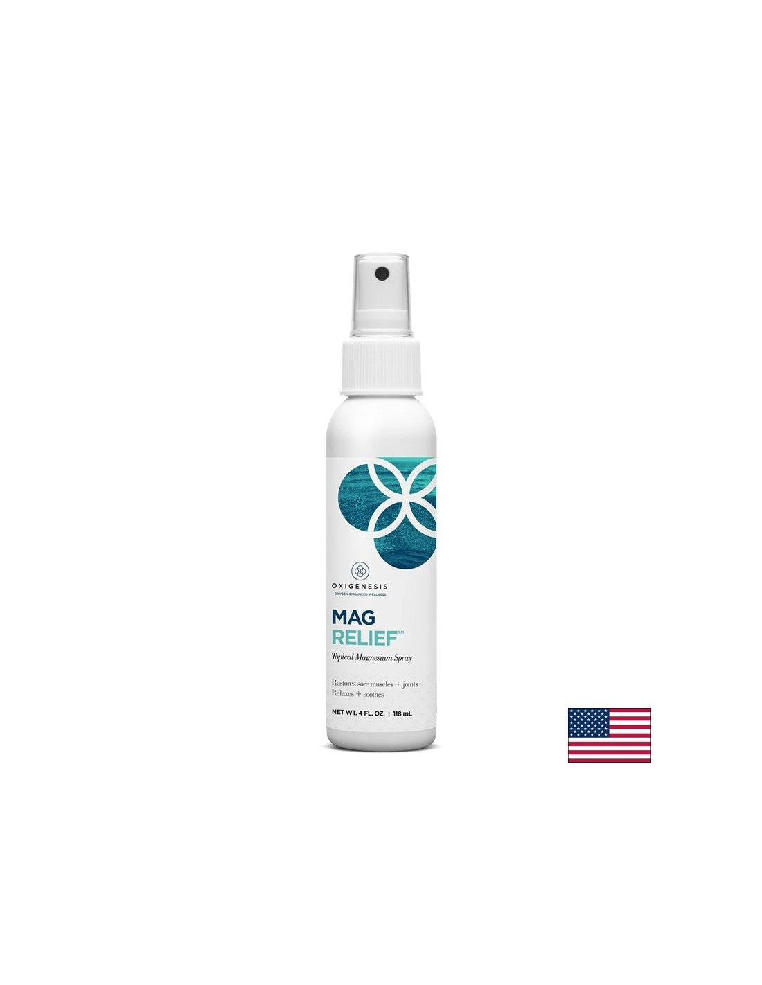 Mag Relief Body Spray z magnezijevimi in morskimi minerali, 120 ml