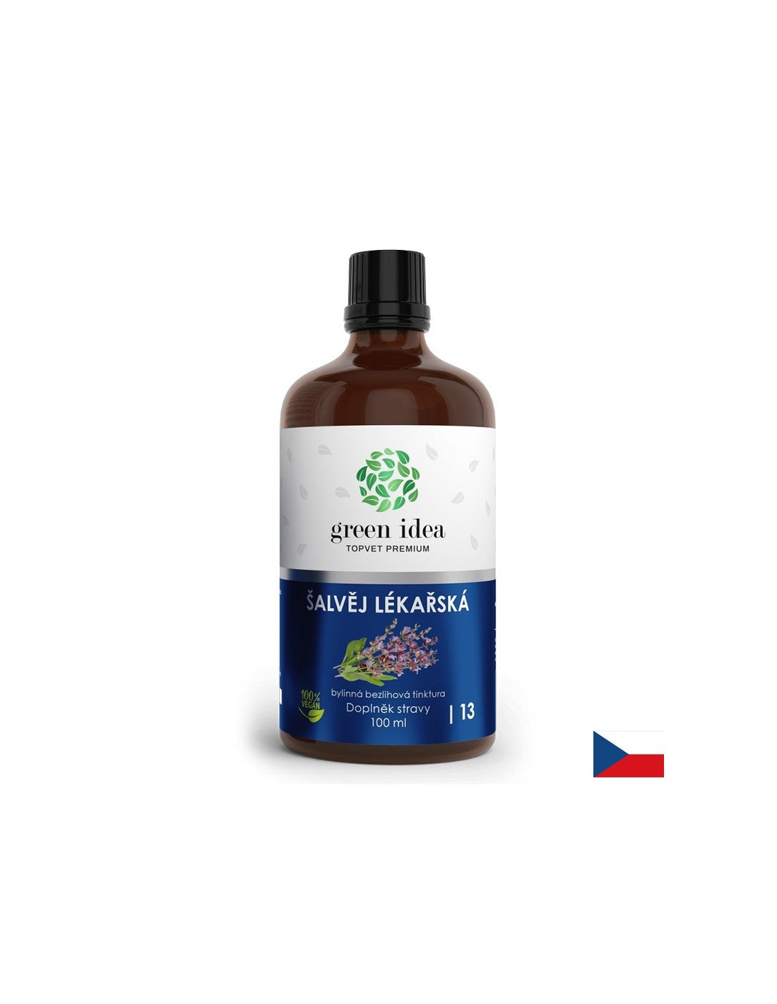 Proti neželenemu potepu in menopavzi - Salvia (žajbelj), tinkture (brez alkohola), 100 ml