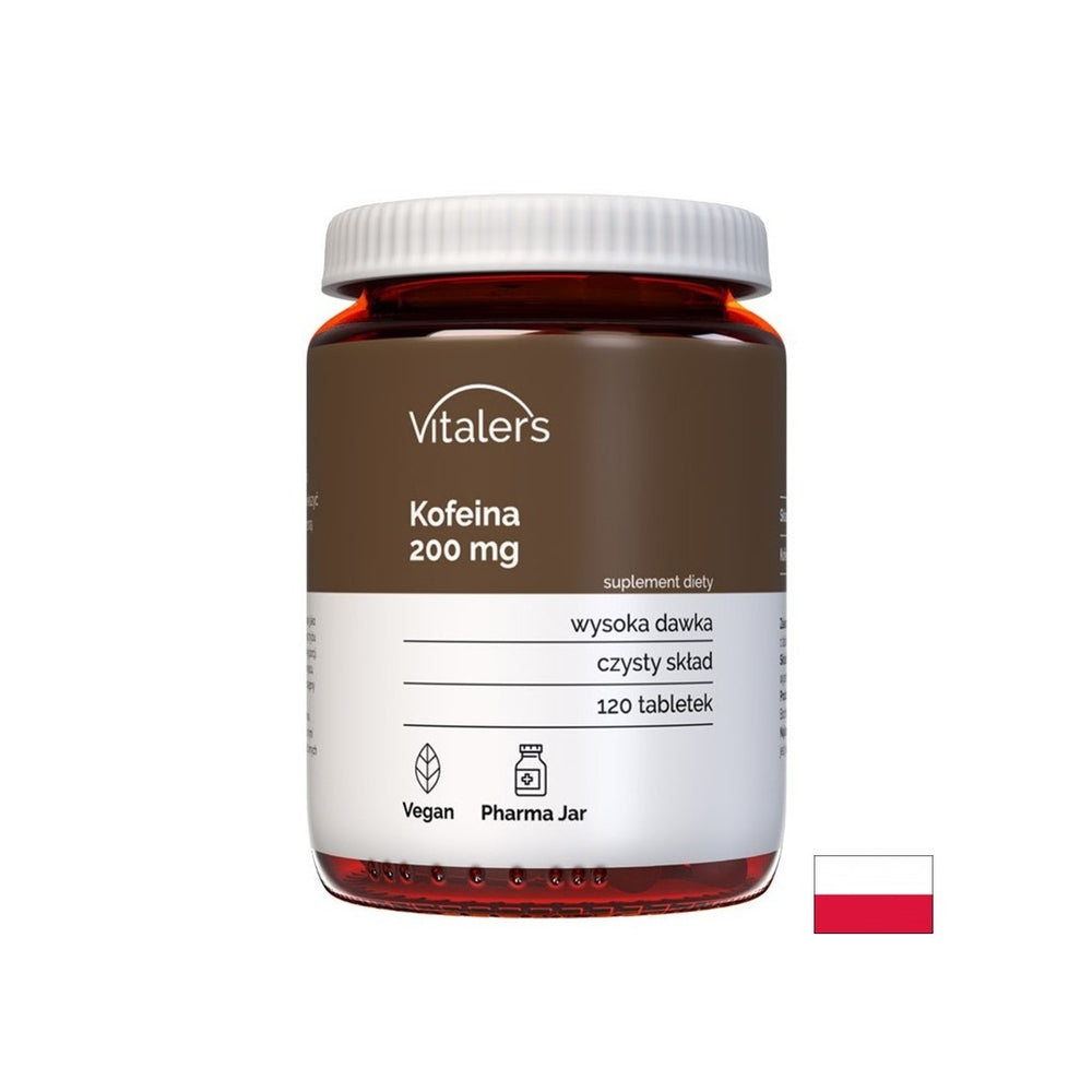 Stimulira energijsko in možgansko delovanje - kofein, 200 mg x 120 tablet