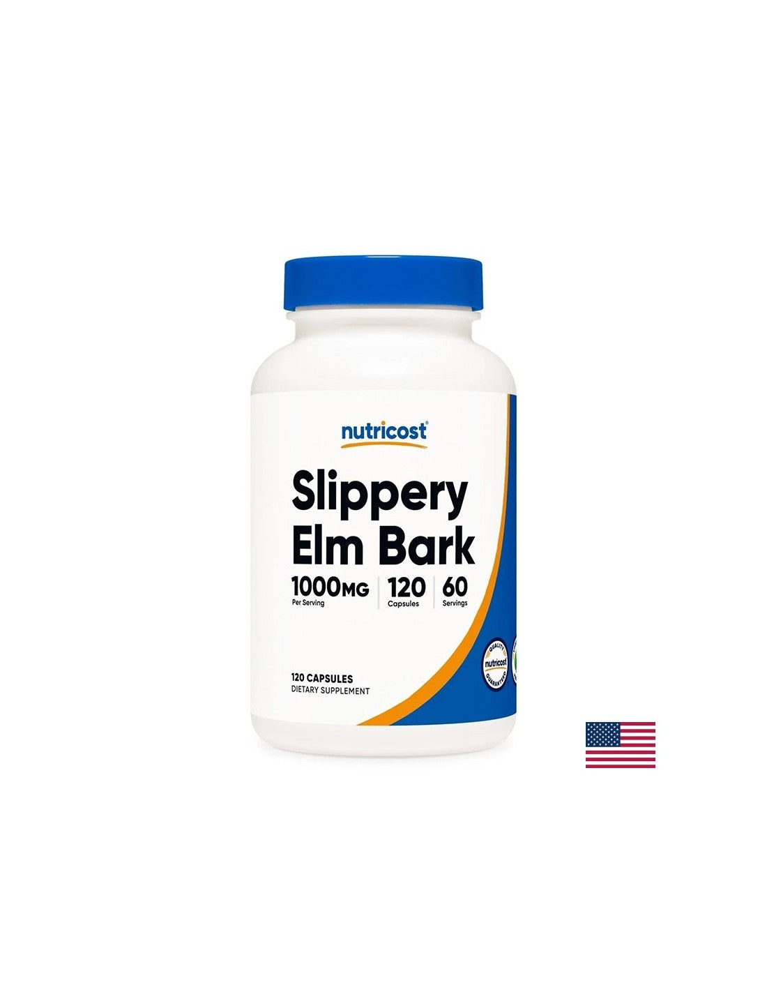 Gastrointestinalni, rdeči ELM (lubje), 500 mg x 120 kapsul