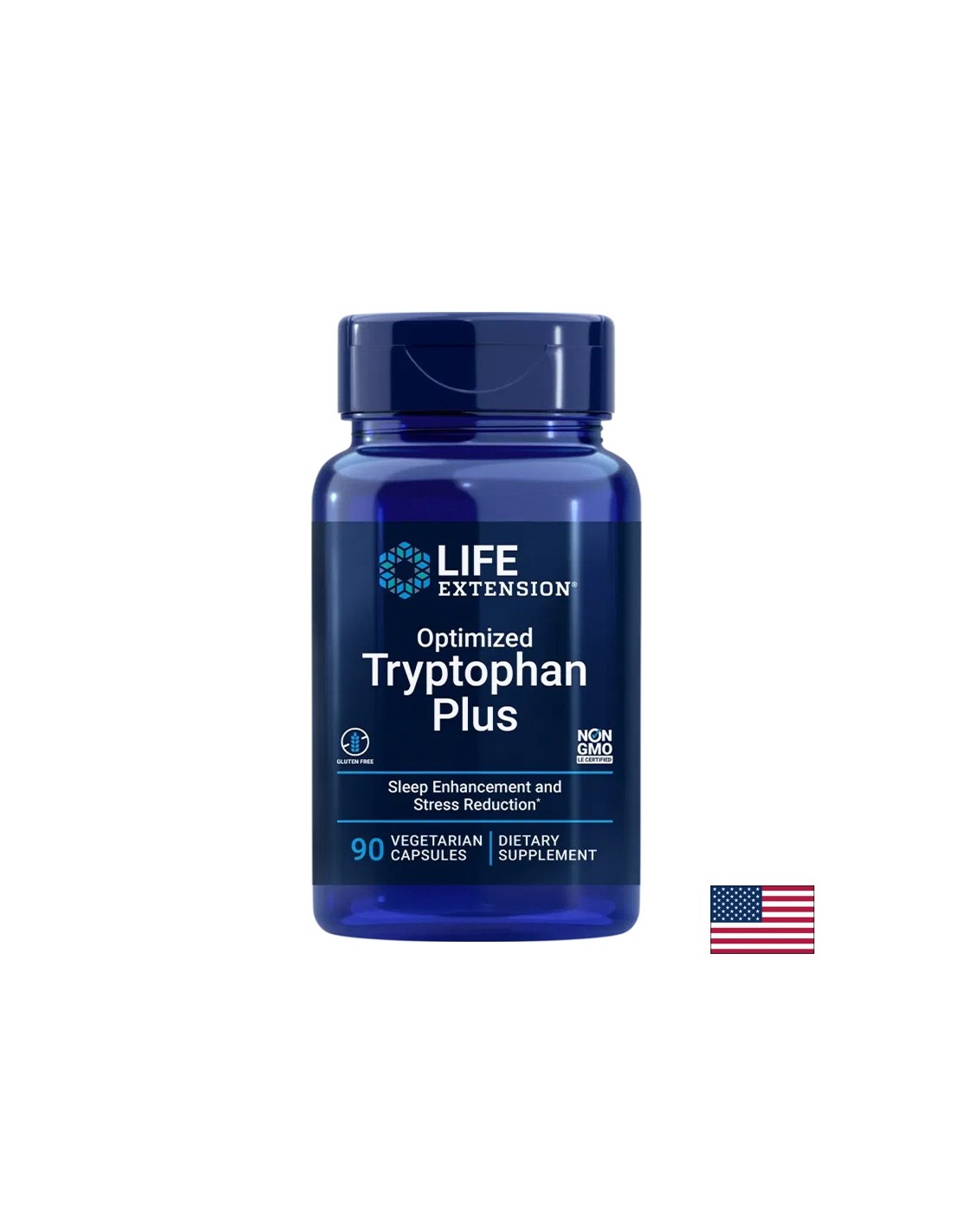 Stres in dobro razpoloženje - Tryptophan Plus, 90 kapsul