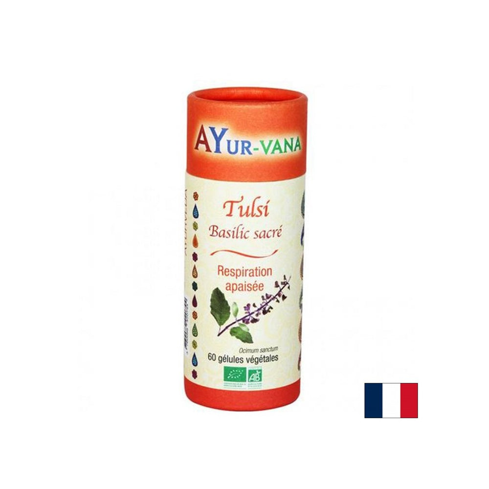 Stres in dobro razpoloženje - Tulsi (sveti bazilika), 60 kapsul