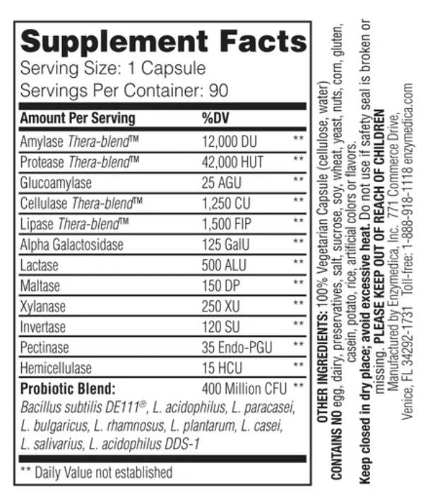 Digest + probiotiki - 90 kapsul
