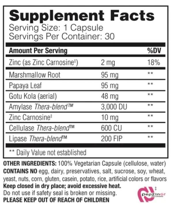 Kislina pomirja | Z Marshmallow & Papaya - 30 kapsul