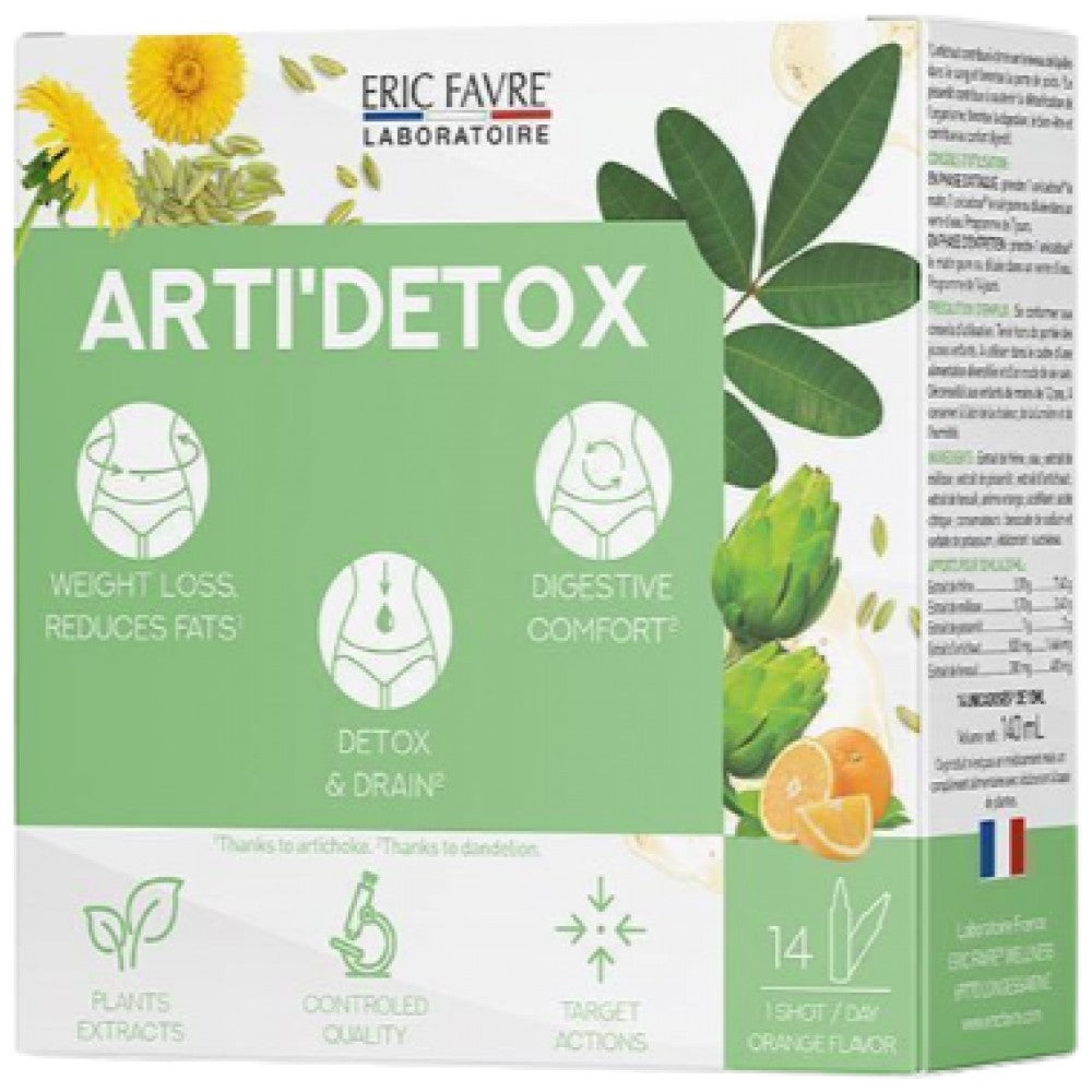 Arti detox | Program za razstrupljanje artičoke - 14 x 10 ml