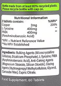 PE prehrana | Porjavele tablete - 60 tablet