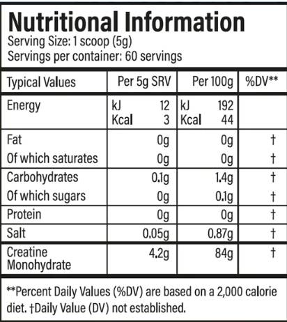 JP kreatin | Različni okusi - 300 gramov