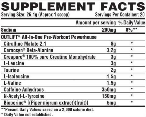 Outlift - 496-510 gramov