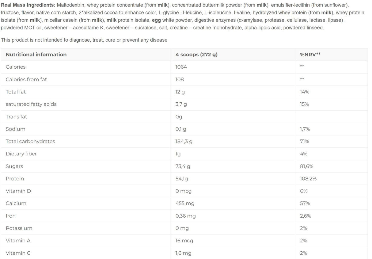 Prava množična napredna - 2720 gramov