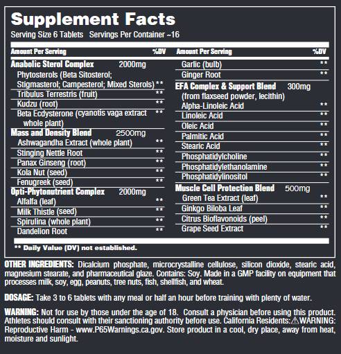 Naravni sterol kompleks - 180 tablet