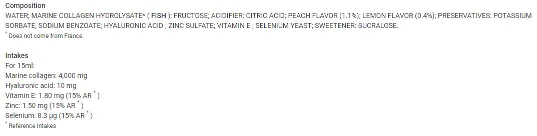 Čisti kolagen+ tekočina | Ribji kolagen - 500 ml