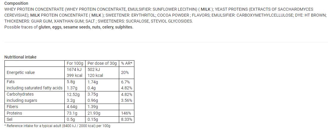 Optimax sirotkinih beljakovin - 30 gramov