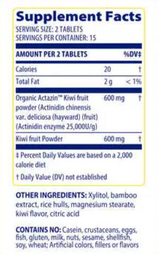 KIVI REGNOSTI - 30 žvečilnih tablet