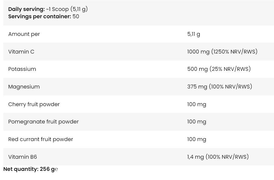 Magnezij in kalij s stevijo | Tako dobro! Serija - 256 gramov