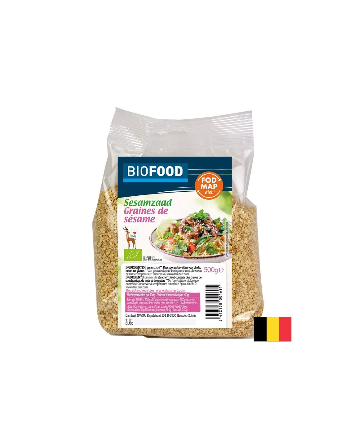 Sezamova semena (neokrnjena), organska, 500 g