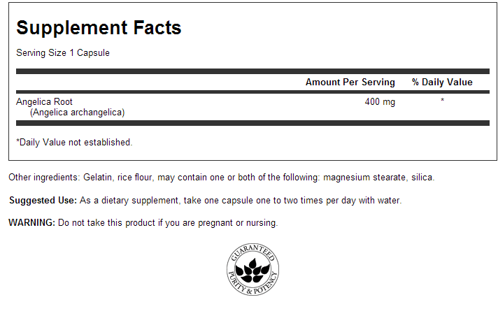 Angelica 400 mg 60 kapsul