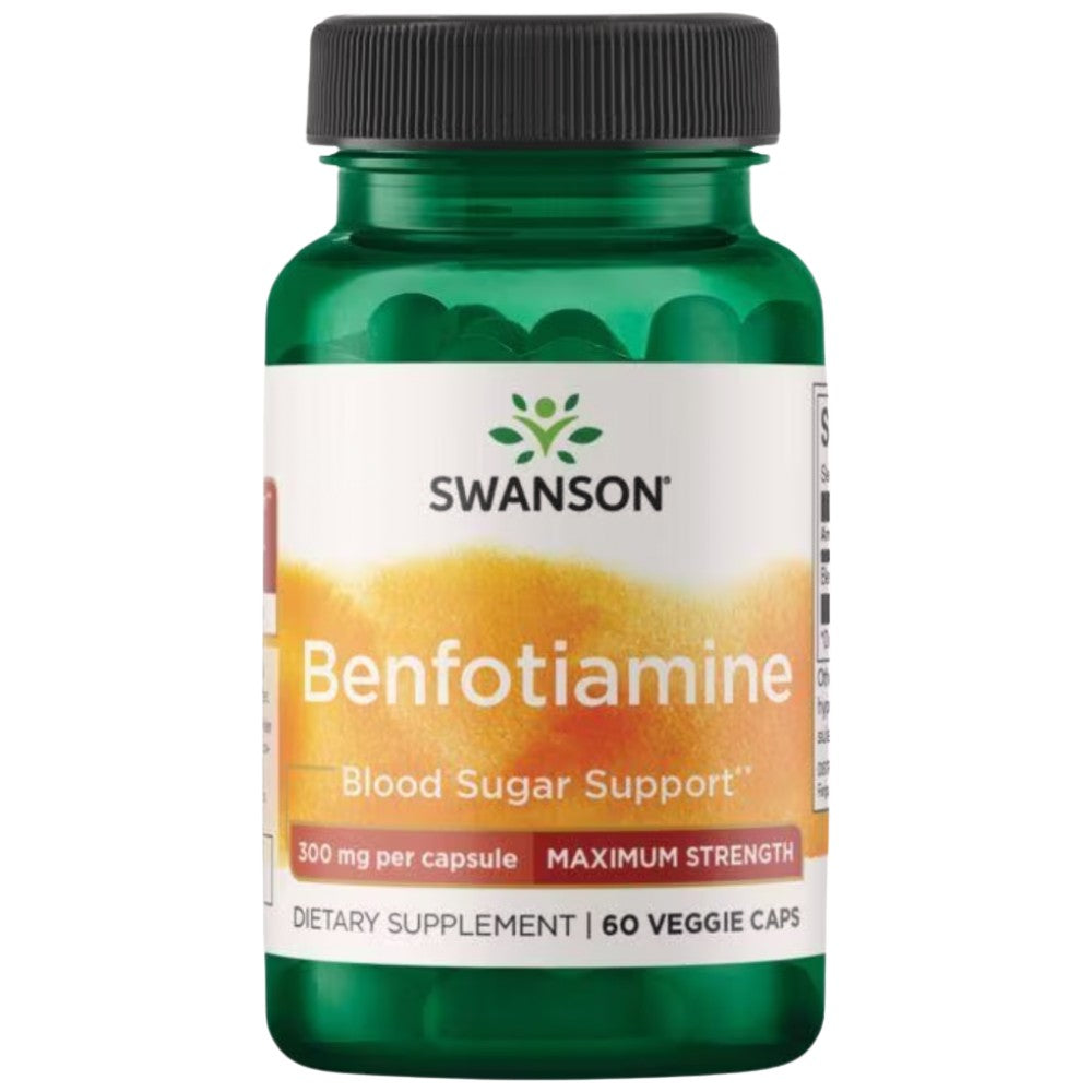 Benfotiamin 300 mg - največja trdnost - 60 kapsul