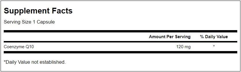 CoQ10 120 mg - 100 kapsul