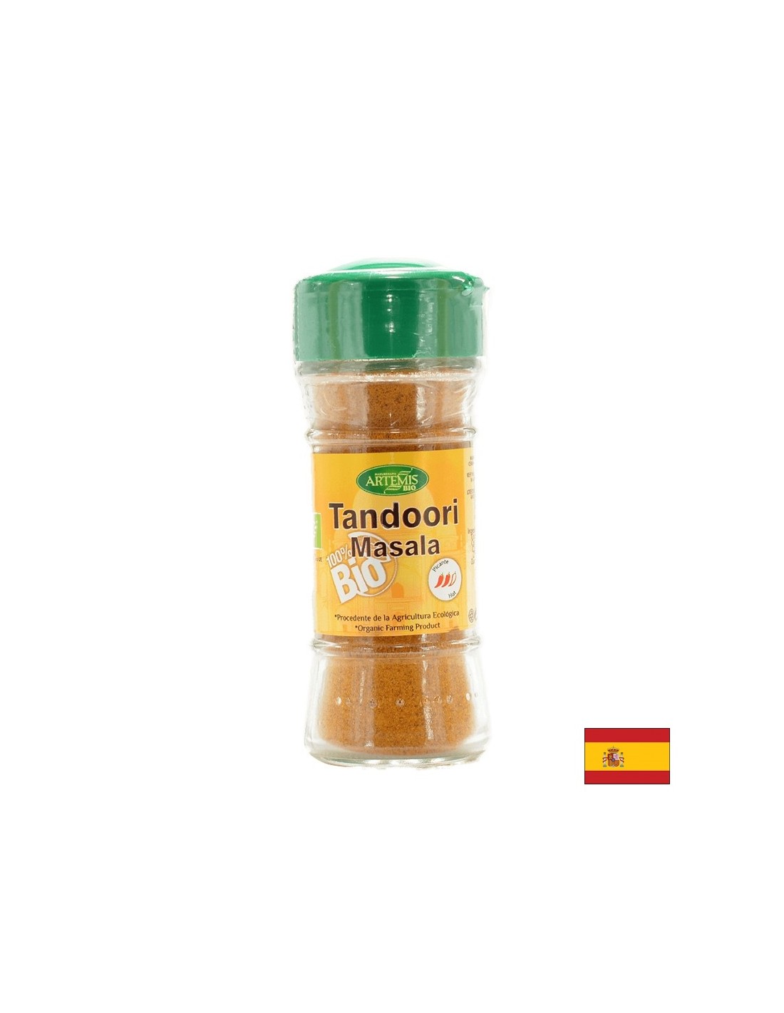 Organske začimbe - indijska mešanica tandoori masala (vroče), 28 g, prah