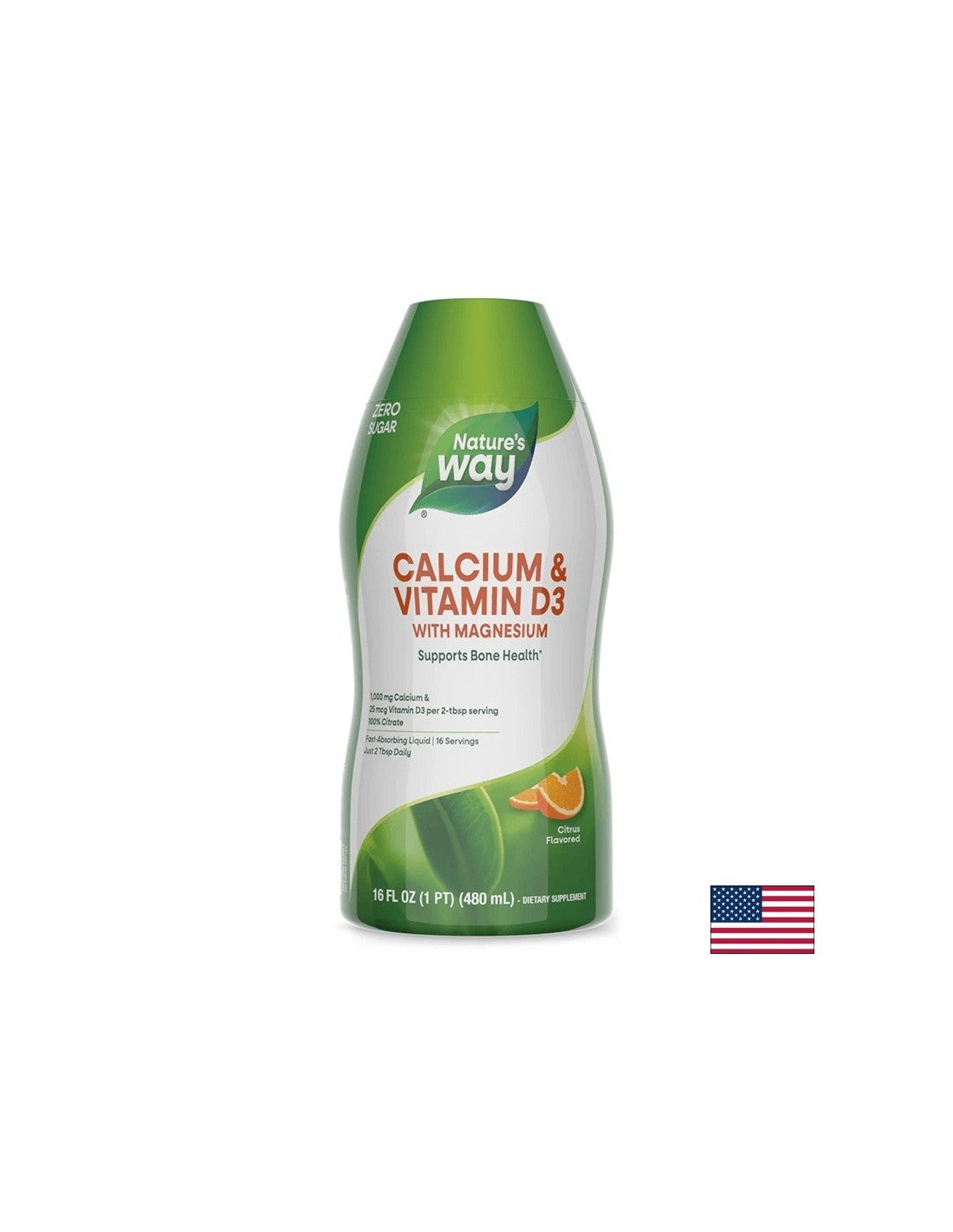 Kalcij in vitamin D3/ kalcij in vitamin D3 x 480 ml Naravna pot